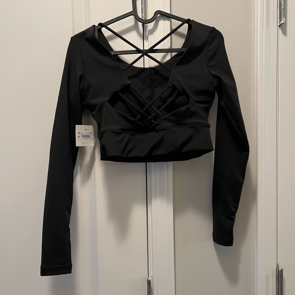 Altered state crop workout top